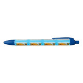 Stylo Noir baleines souriantes (Haut)