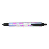 Stylo Noir Balisage rose et bleu (Dos)