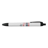 Stylo Noir Balise cadeau (Haut)