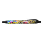Stylo Noir Ball rouge Noël (Haut)