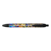 Stylo Noir Ball rouge Noël (Dos)