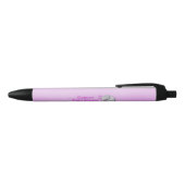 Stylo Noir Balloons doux Douche bébé rose éléphant (Haut)