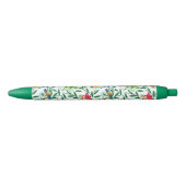 Stylo Noir Bambou tropical de la grenouille (Devant)
