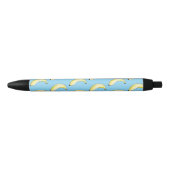Stylo Noir banane jaune fruit (Devant)