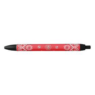 Stylo Noir Bandanna motif de Pennsylvanie