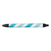 Stylo Noir Bande à deux tons (Devant)