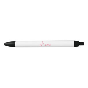 Stylo Noir Bande cardiaque Médicale Pour les médecins et l