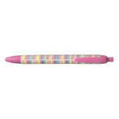 Stylo Noir Bandes aquarelles (Dos)