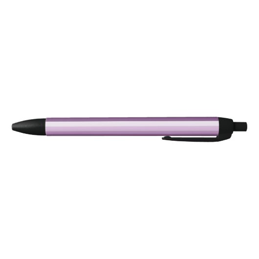 Stylo Noir Bandes d'ombre prune violette (Bas)
