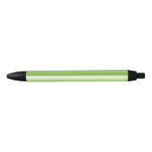 Stylo Noir Bandes d'ombre vert citron (Devant)