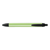 Stylo Noir Bandes d'ombre vert citron (Dos)