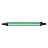 Stylo Noir Bandes d'ombre vertes (Devant)