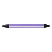 Stylo Noir Bandes d'ombre violette (Devant)