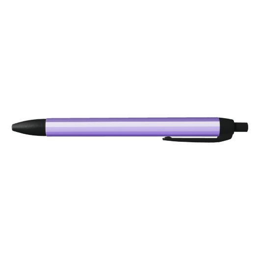 Stylo Noir Bandes d'ombre violette (Bas)