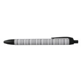 Stylo Noir Bandes grises (Haut)