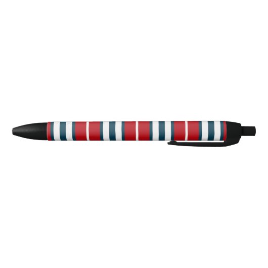 Stylo Noir Bandes nautiques (Bas)