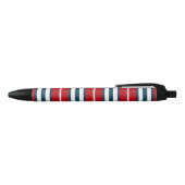 Stylo Noir Bandes nautiques (Haut)