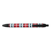 Stylo Noir Bandes nautiques (Dos)