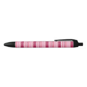 Stylo Noir Bandes roses (Haut)
