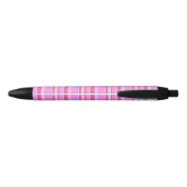 Stylo Noir Bandes roses (Dos)