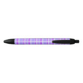 Stylo Noir Bandes violettes (Dos)