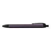 Stylo Noir Bandes violettes foncées et noires (Haut)