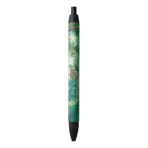 Stylo Noir Banques du Loing à Saint-Mammès Alfred Sisley