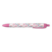 Stylo Noir Bascules roses d'été (Bas)