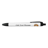 Stylo Noir Baseball et gant (Haut)