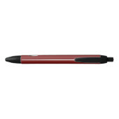 Stylo Noir Baseball Personnalisé (Dos)