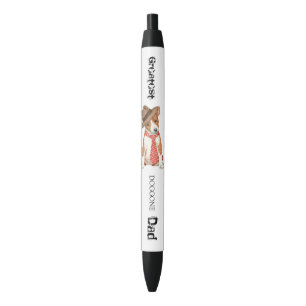 Stylo Noir Basenji Papa