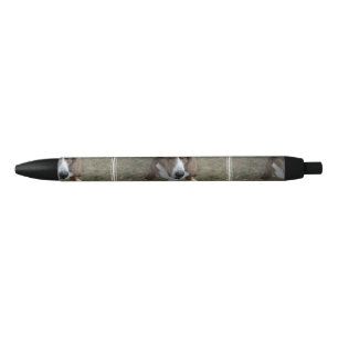 Stylo Noir Basset Hound doux