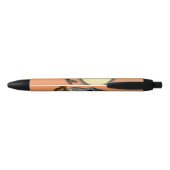 Stylo Noir Battes de Halloween (Dos)