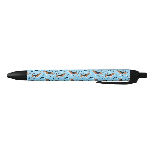 Stylo Noir Beagle Chien Motif Cute Beagle (Bas)
