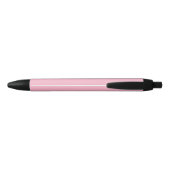 Stylo Noir Bébé rose couleur solide (Dos)