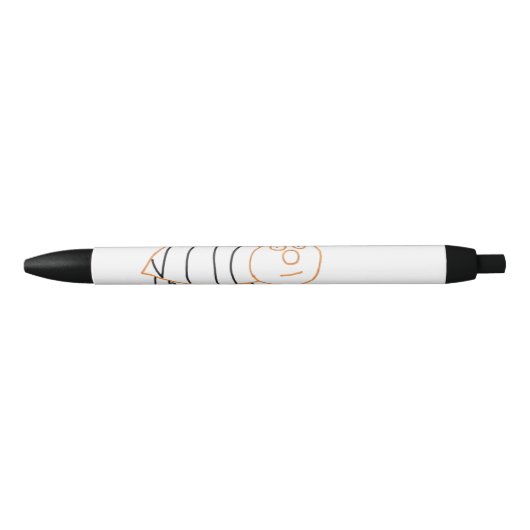Stylo noir Bee Bear (Devant)