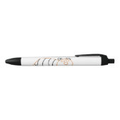 Stylo noir Bee Bear (Haut)
