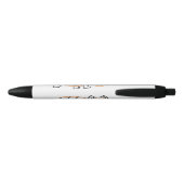 Stylo noir Bee Bear (Dos)