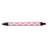 Stylo Noir Belle Donut Avec Dessin D'Arrosage (Devant)