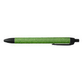 Stylo Noir Belle texture d'herbe verte de terrain de golf (Bas)