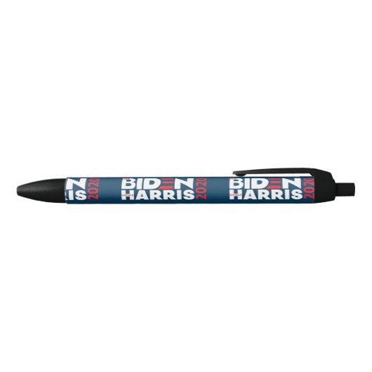 Stylo Noir Biden / Harris 2020 Election Campaign Ballpoint (Haut)