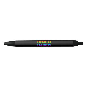 Stylo Noir "Biden Harris" Blac Pride lgbtq lgbt couleur arc-e