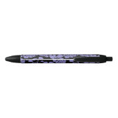 STYLO NOIR BIKINI ROSE (NOIR//LAVENDER) (Dos)