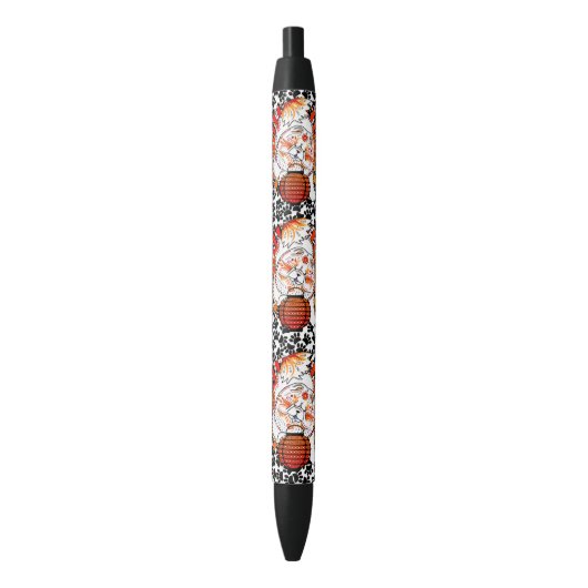 Stylo Noir BINDI MI TANG - Année du chien Chow - PEN (devant Vertical)