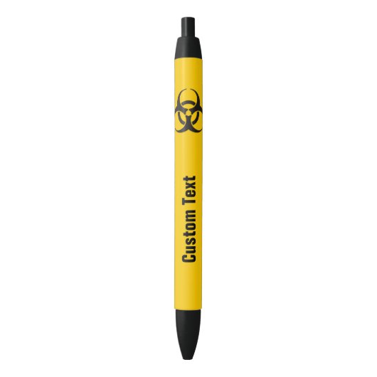 Stylo Noir Biohazard icon (devant Vertical)