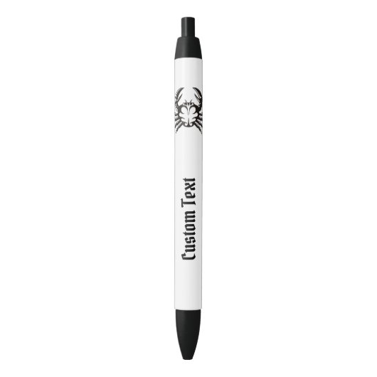 Stylo Noir Black Crab (devant Vertical)