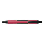 Stylo Noir Black gold cardinal red professional promotional (Dos)