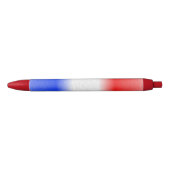 Stylo Noir Blancs rouges et Bleus (Devant)