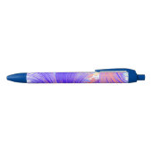 Stylo Noir Bleu Abstrait élégant (Haut)