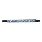 Stylo Noir Bleu bonbon (Devant)